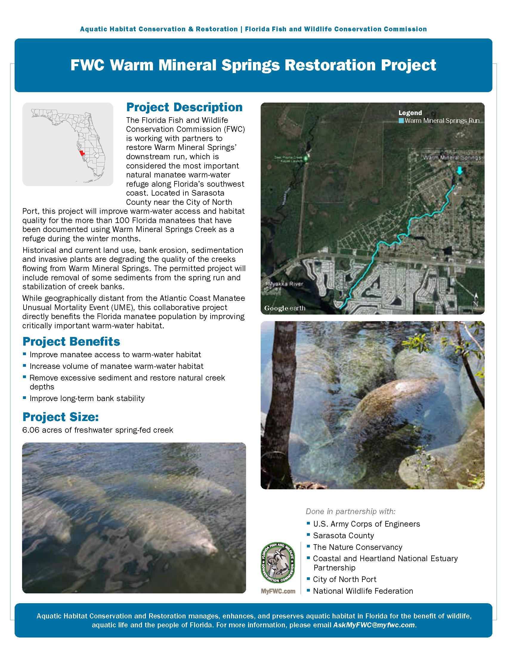 Warm Mineral Springs Restoration Project