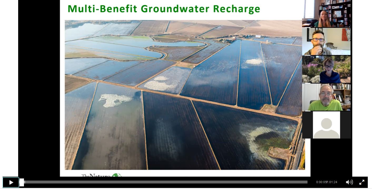 recording of a presentation for potential participating growers in recharge